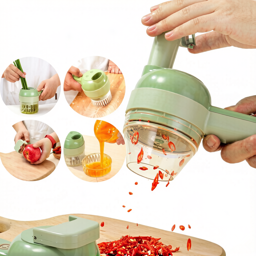 5-in-1 Electric Vegetable Chopper 